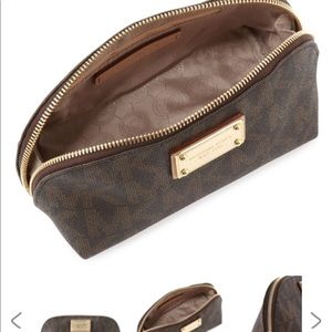 Michael Kors cosmetic bag punch case